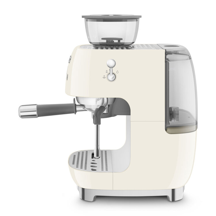 SMEG SMEG espressomachine crème, halfautomaat, EGF03CREU
