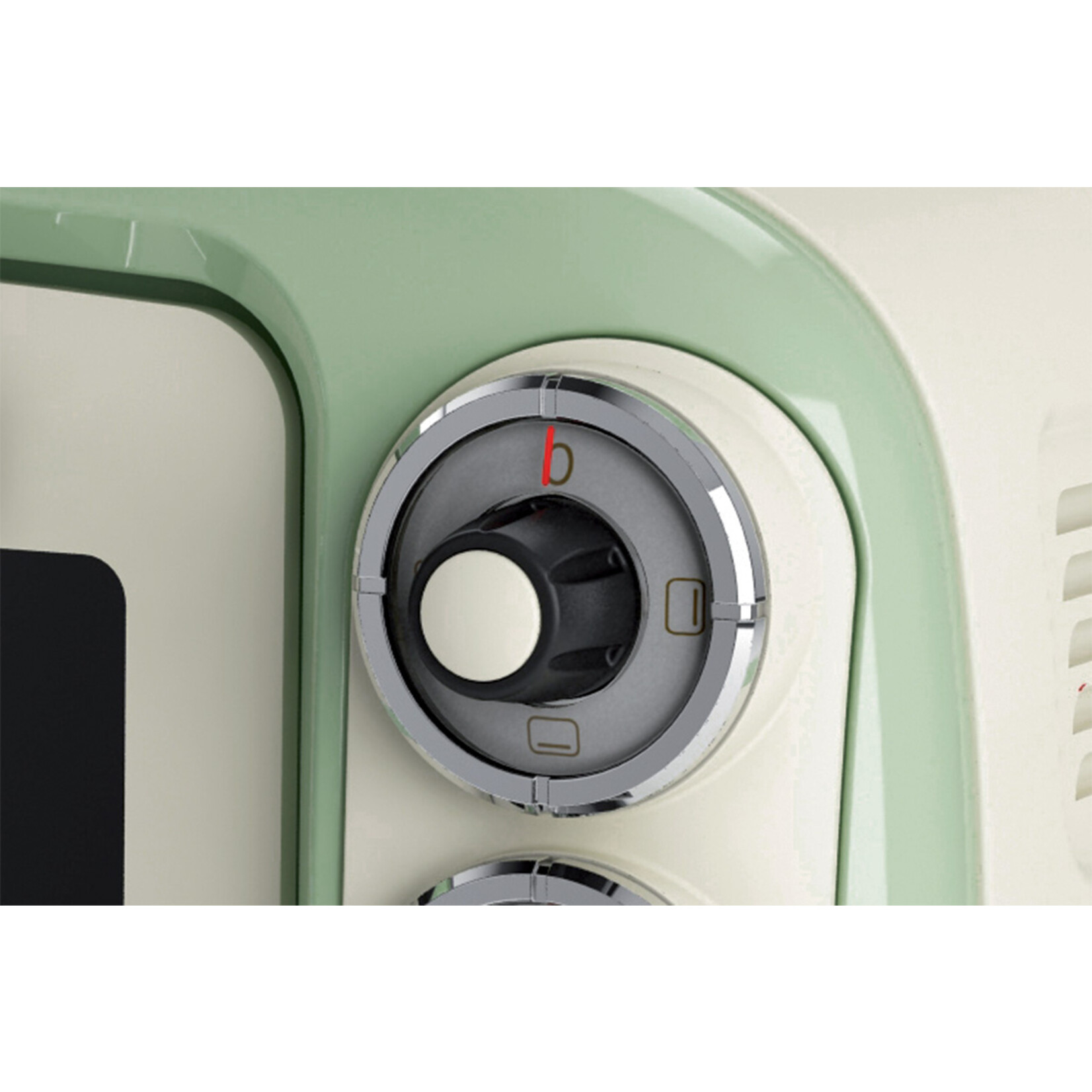 Ariete Ariete Mini Oven vintage groen, elektrisch, tot 230 graden