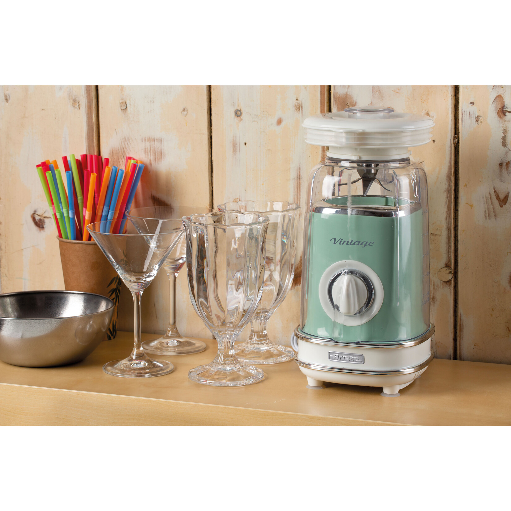 Ariete Ariete Blender vintage compact, groen