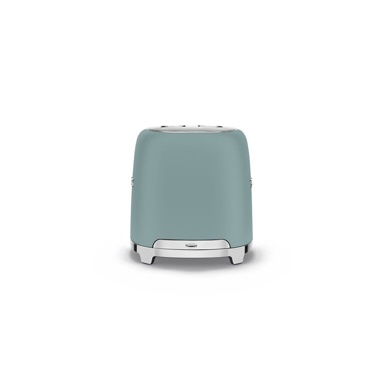 SMEG SMEG Broodrooster, 2-slots Emerald Green, TSF01EGMEU