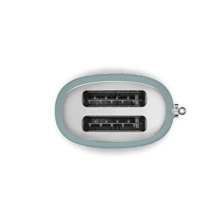 SMEG SMEG Broodrooster, 2-slots Emerald Green, TSF01EGMEU