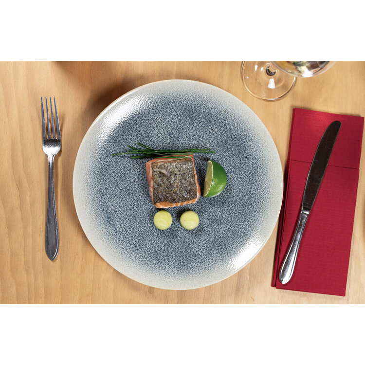 Hazel & Bos Hazel & Bos Juntos granulado dinerbord, 27 cm, set van 6, porselein