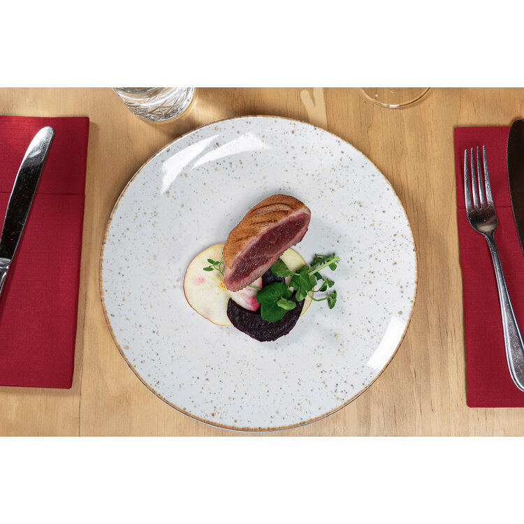 Hazel & Bos Hazel & Bos Juntos picadas dinerbord, 27 cm, set van 6, porselein