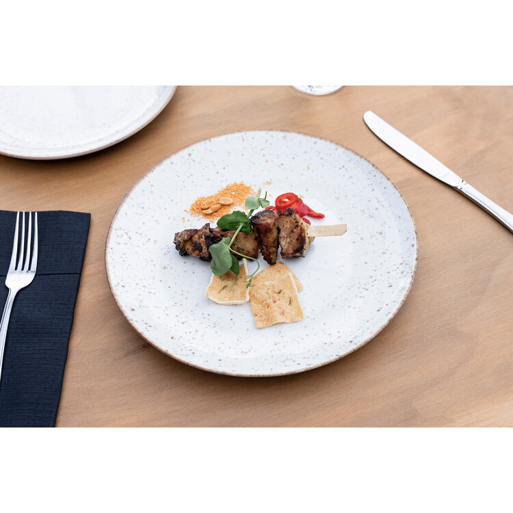 Hazel & Bos Hazel & Bos Juntos picadas dinerbord, 27 cm, set van 6, porselein