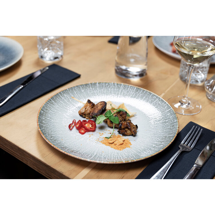 Hazel & Bos Hazel & Bos Juntos grietas dinerbord, 27 cm, set van 6, porselein