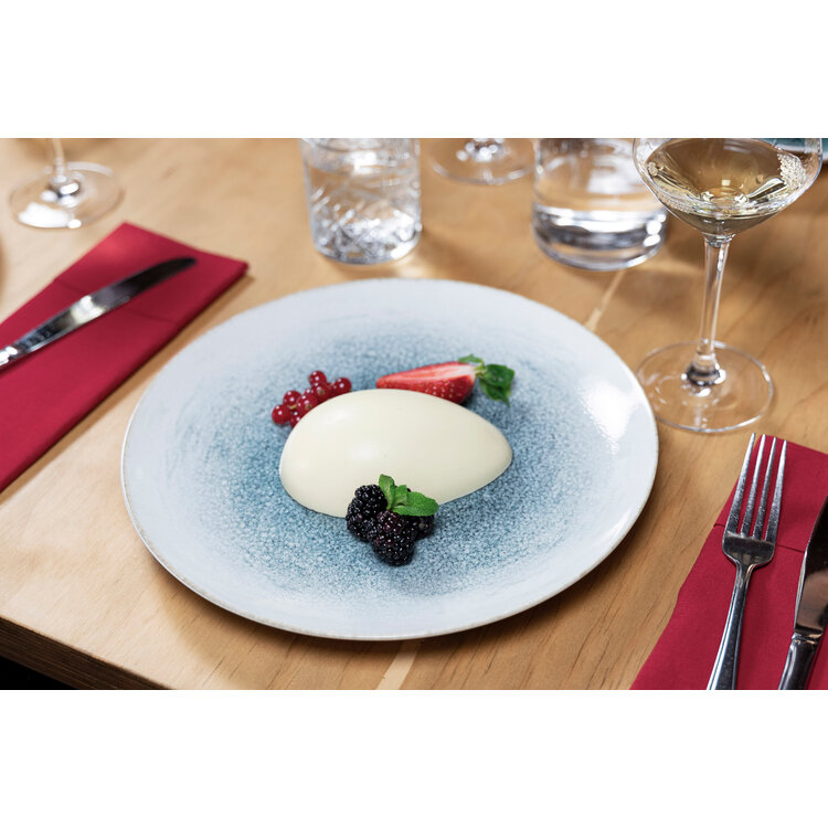 Hazel & Bos Hazel & Bos Juntos reactivo ontbijtbord, 24 cm, set van 6, porselein