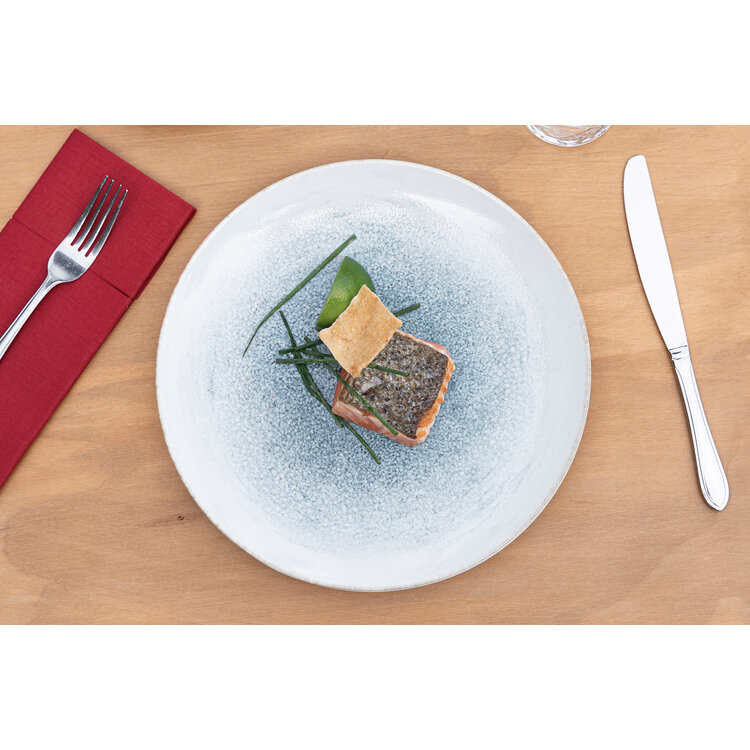 Hazel & Bos Hazel & Bos Juntos reactivo ontbijtbord, 24 cm, set van 6, porselein