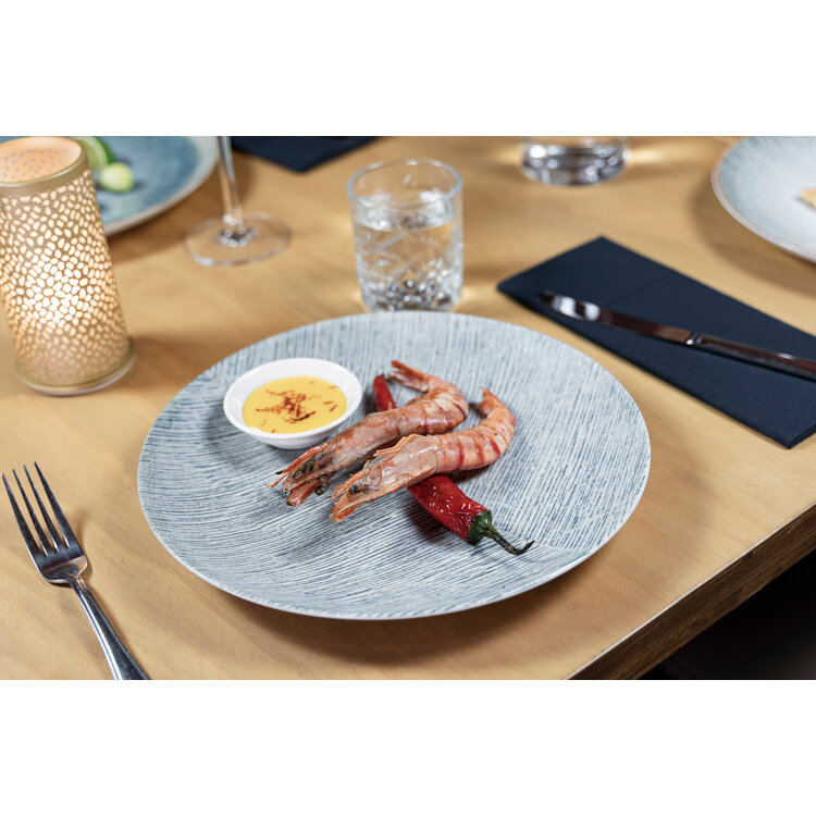 Hazel & Bos Hazel & Bos Juntos grano dinerbord, 27 cm, set van 6, porselein