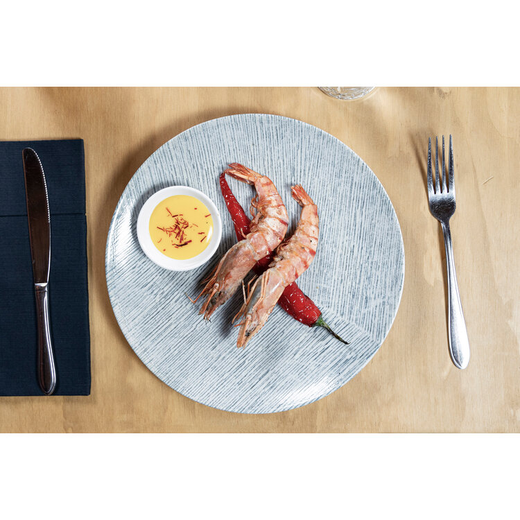 Hazel & Bos Hazel & Bos Juntos grano dinerbord, 27 cm, set van 6, porselein