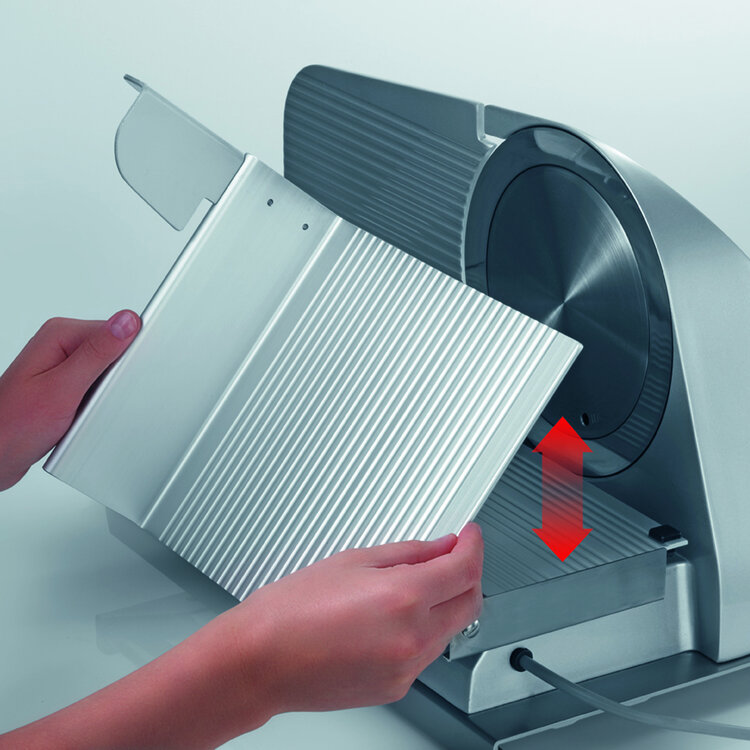 Graef Graef snijmachine Sliced Kitchen zilver, elektrisch, vrijdragend