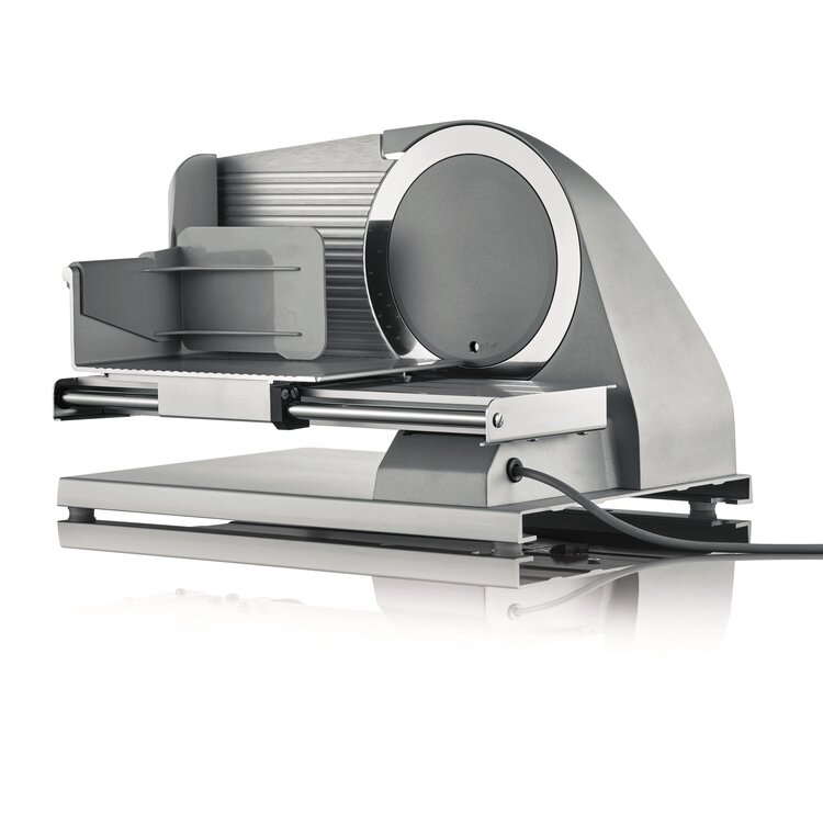 Graef Graef snijmachine Sliced Kitchen zilver, elektrisch, vrijdragend