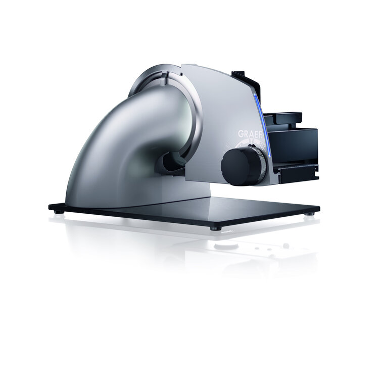 Graef Graef snijmachine Sliced Kitchen zilver, professioneel, vrijdragend