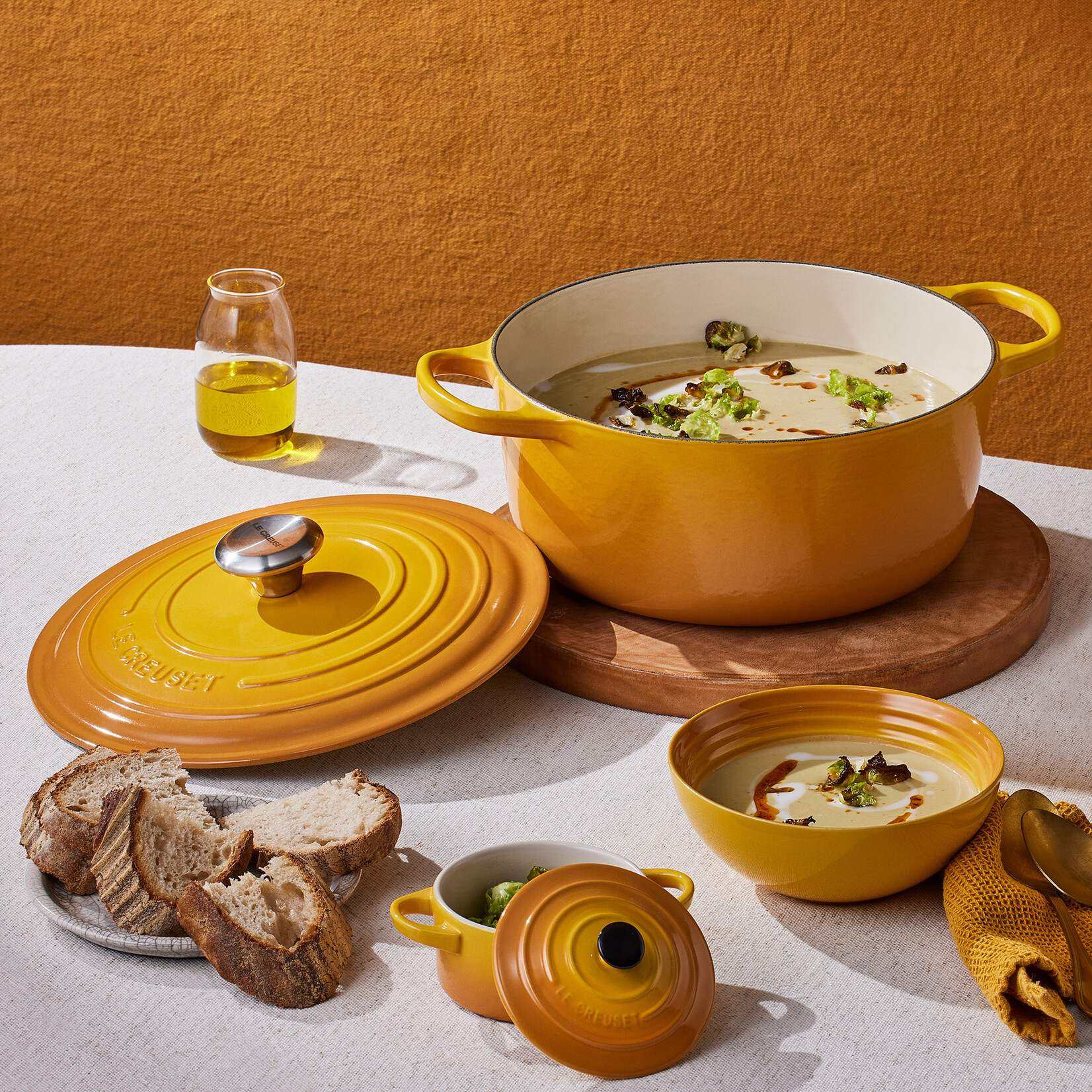 Le Creuset Le Creuset gietijzeren ronde braadpan nectar, 20 cm, 2,4 l