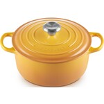 Le Creuset gietijzeren ronde braadpan nectar, 24 cm