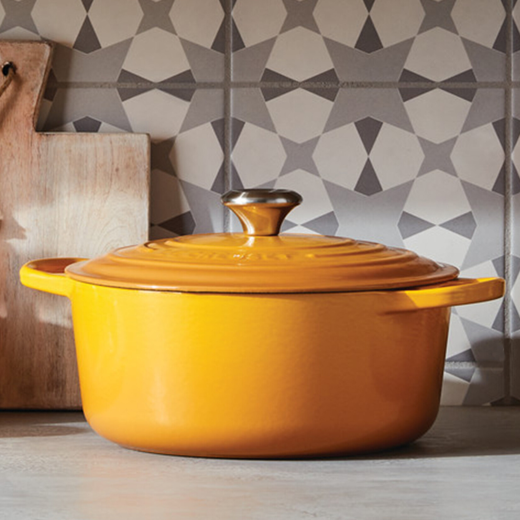 Le Creuset Le Creuset gietijzeren ronde braadpan nectar, 24 cm, 4,2 l