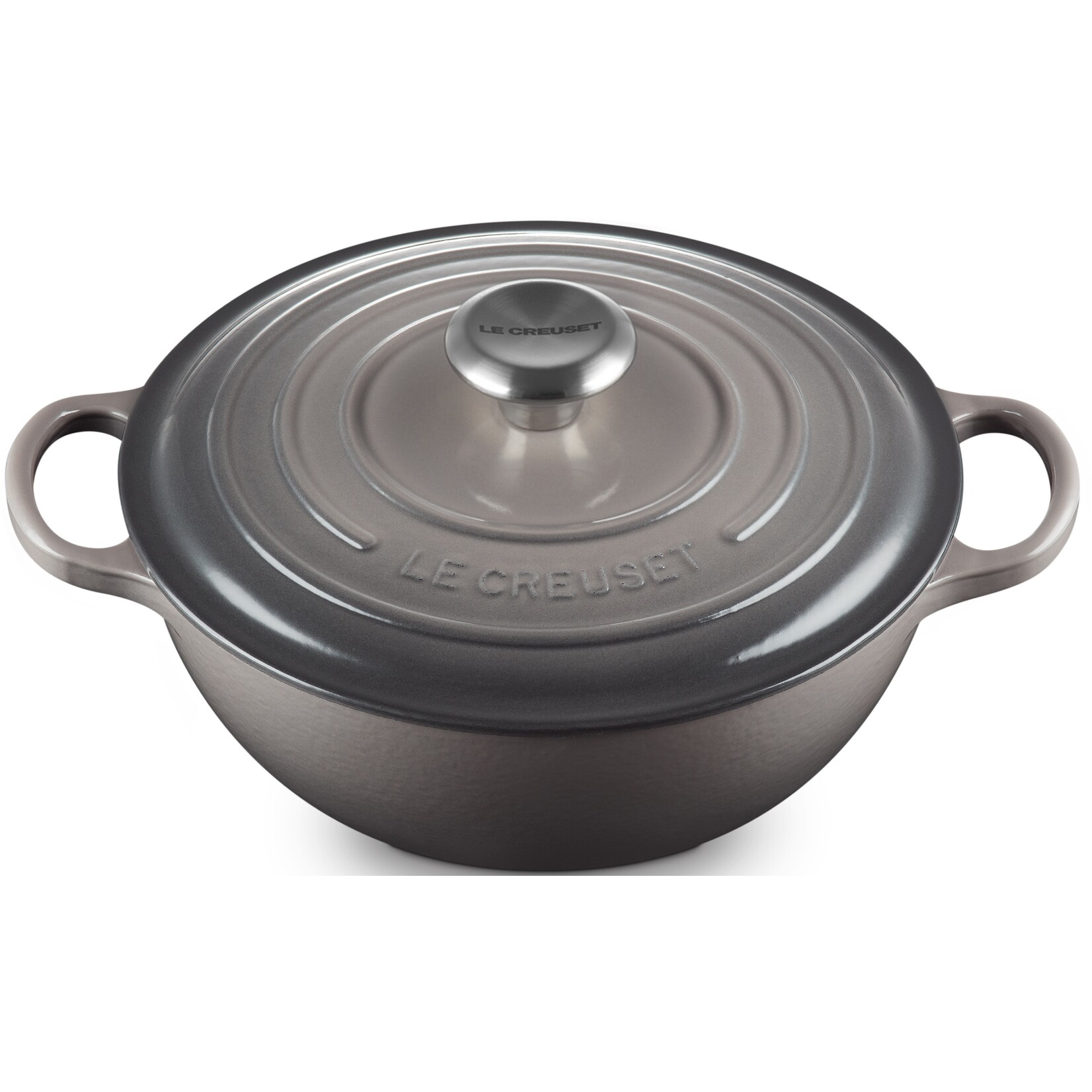 Le Creuset Le Creuset gietijzeren marmite flint, 26 cm, 4,1 l