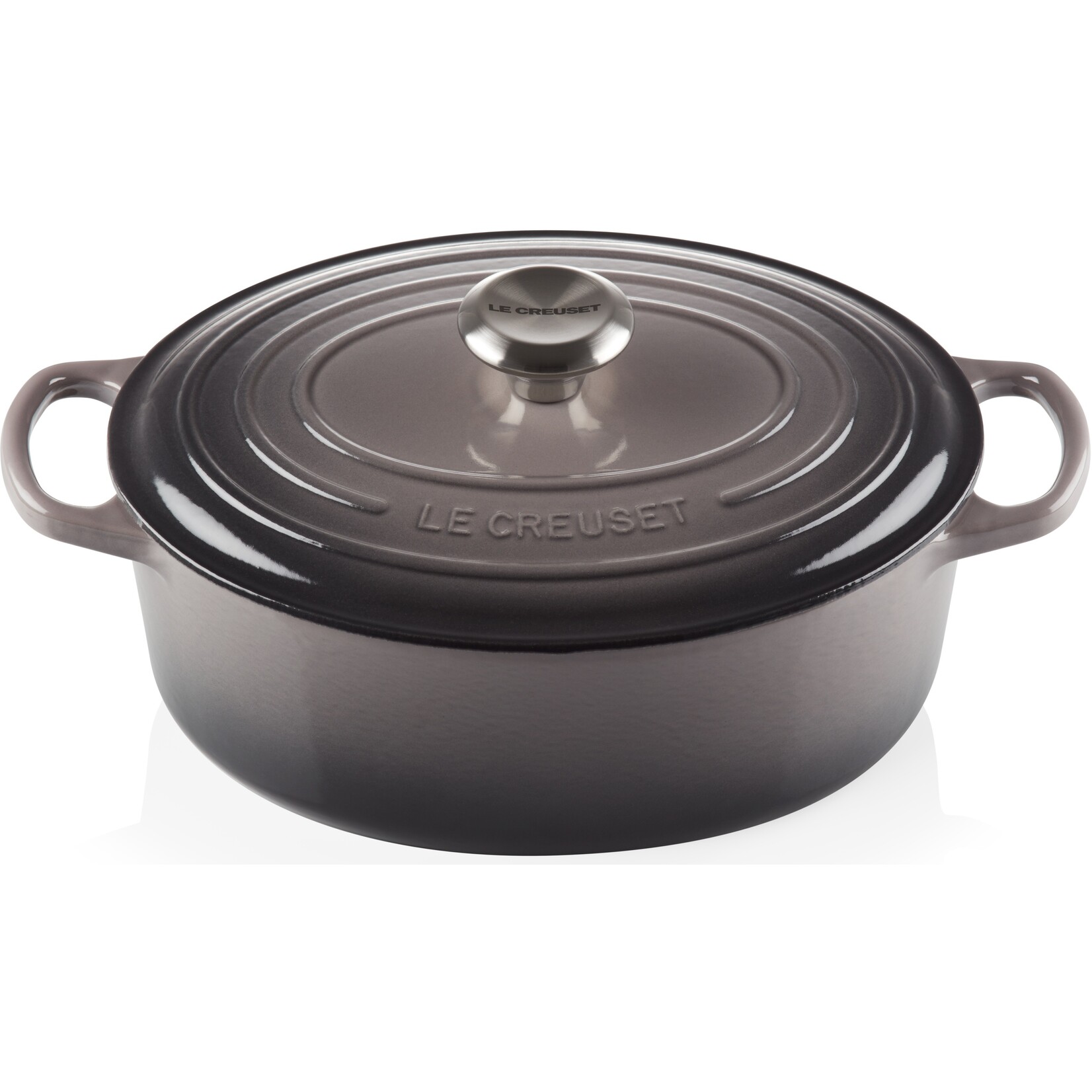 Le Creuset Le Creuset gietijzeren ovale braadpan flint, 29 cm, 4,7 l