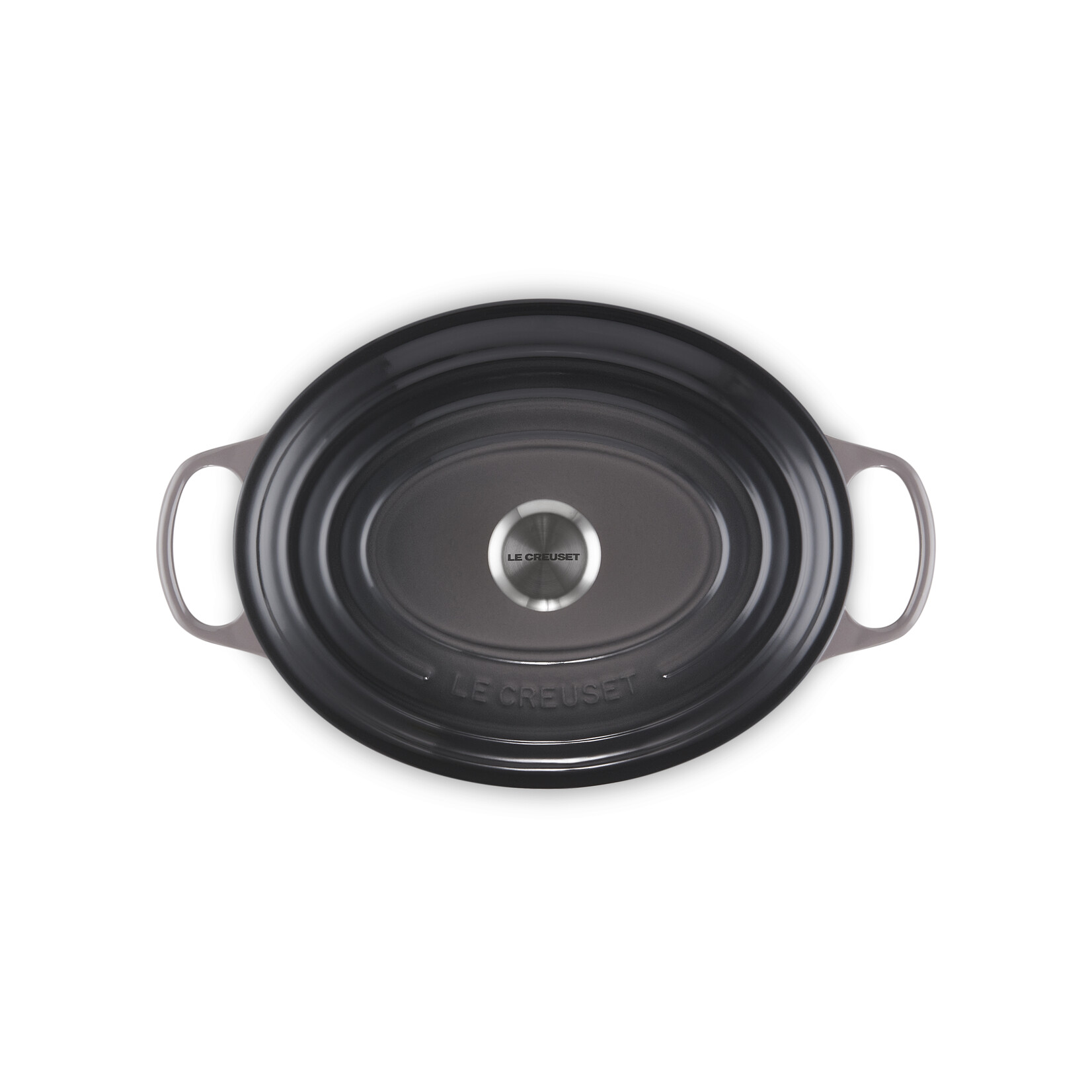 Le Creuset Le Creuset gietijzeren ovale braadpan flint, 31 cm, 6,3 l