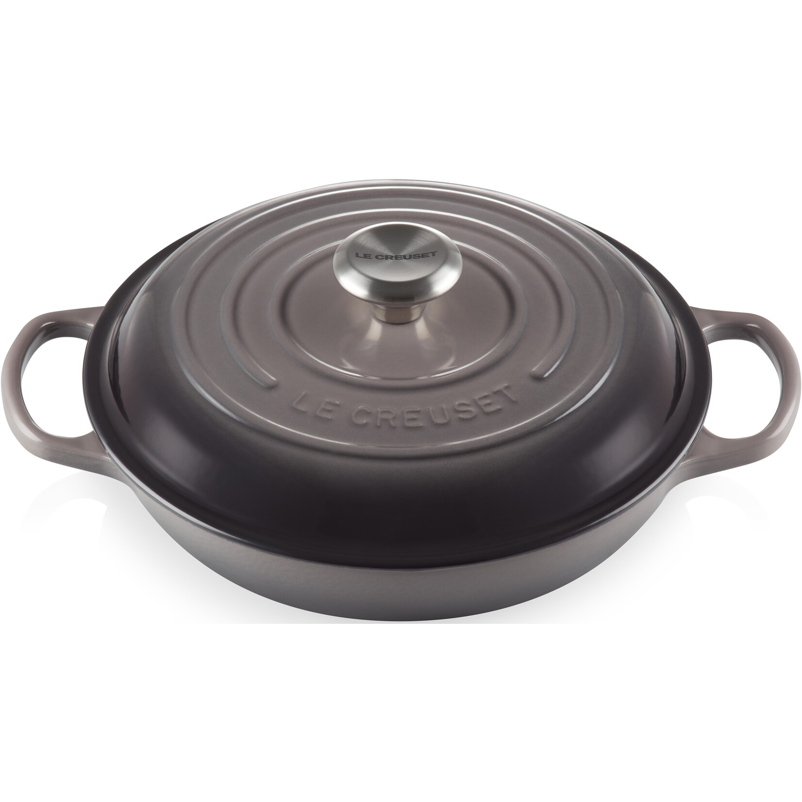 Le Creuset Le Creuset gietijzeren campagnard flint, 30 cm, 3,5 l