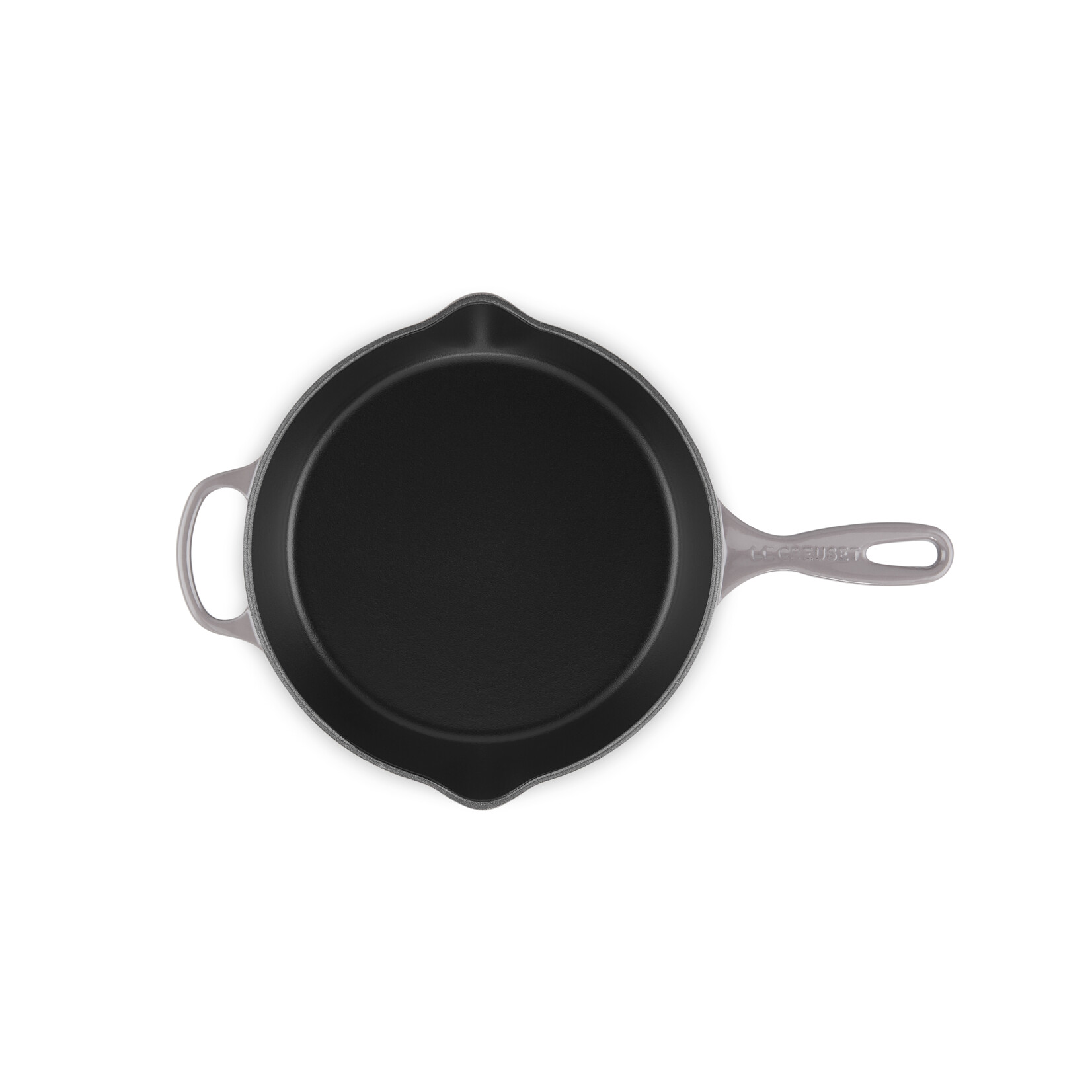 Le Creuset Le Creuset gietijzeren ronde hoge skillet flint, 26 cm, 2 l