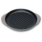 Le Creuset gietijzeren grillplaat flint, 25 cm