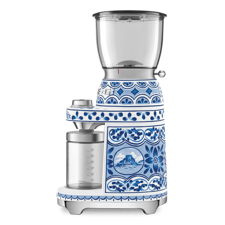 SMEG SMEG Dolce & Gabbana Bonenmaler CGF01DGBEU, Blu Mediterraneo