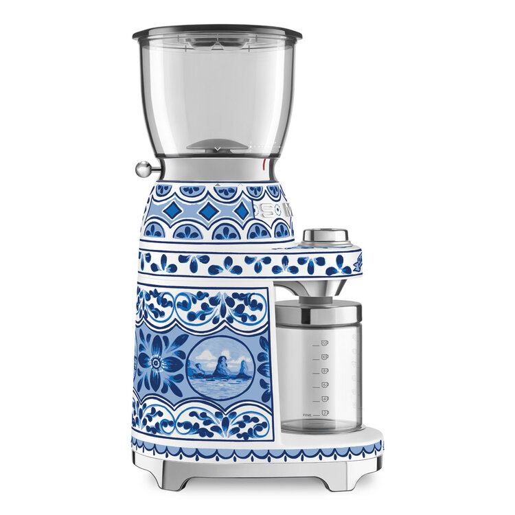 SMEG SMEG Dolce & Gabbana Bonenmaler CGF01DGBEU, Blu Mediterraneo