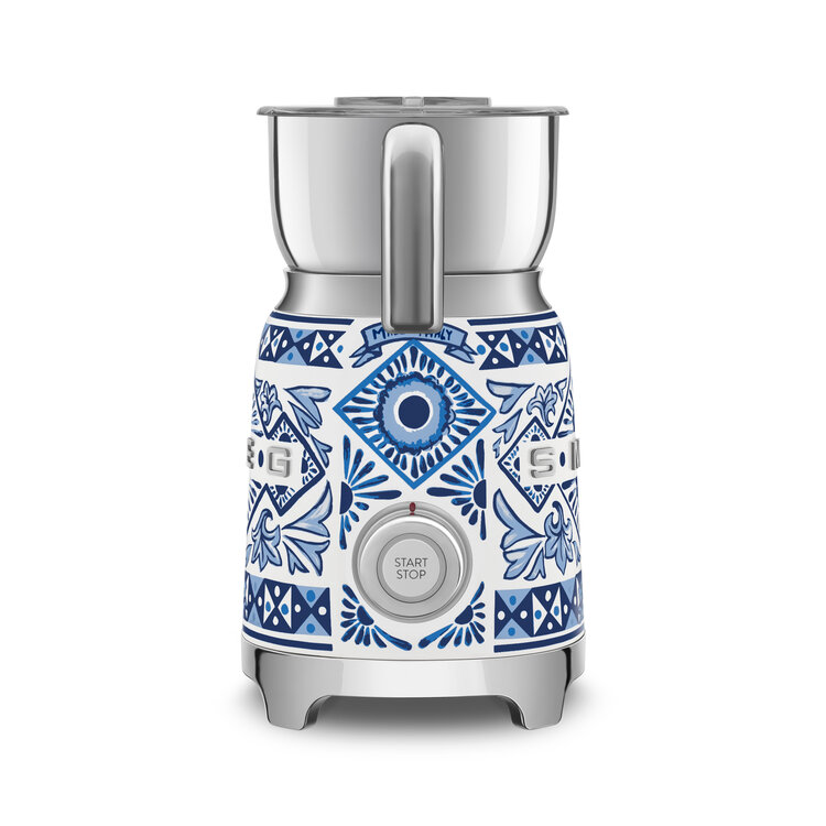 SMEG SMEG Dolce & Gabbana Melkopschuimer MFF01DGBEU, Blu Mediterraneo