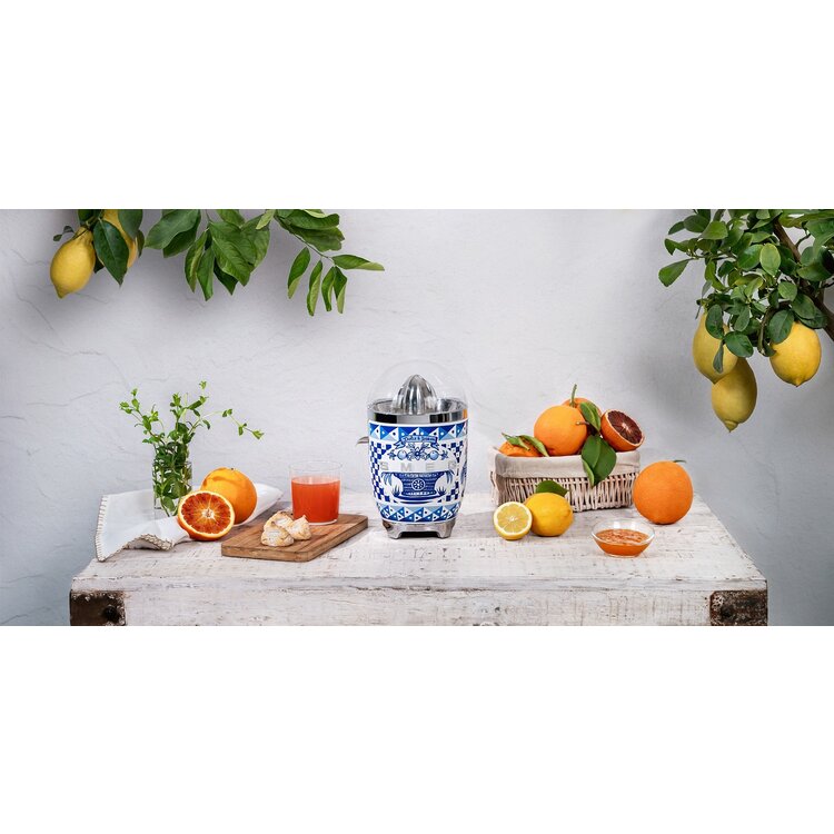 SMEG SMEG Dolce & Gabbana Citruspers CJF01DGBEU, Blu Mediterraneo