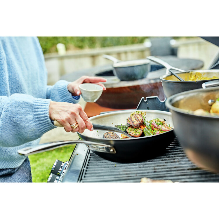 Demeyere Demeyere Black 5 wokpan 30 cm, 3 l