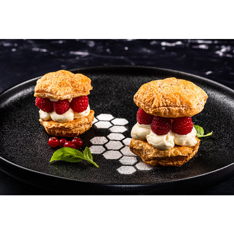 Plate-it Plate-it Garneerringen Hexagon 4-delige set, met pusher