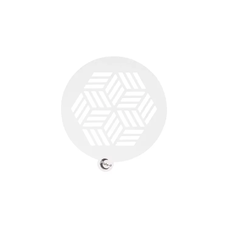 Plate-it Plate-it PP Stencils Hexagon