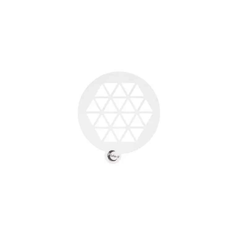 Plate-it Plate-it PP Stencils Hexagon