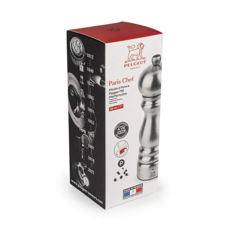 Peugeot Peugeot Paris Chef pepermolen 18 cm, RVS, u'Select