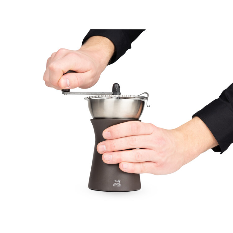 Peugeot Peugeot Kronos koffiemolen 19 cm, Zwart, 43 maalstanden