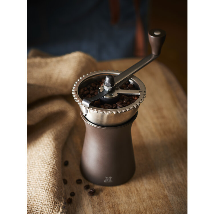 Peugeot Peugeot Kronos koffiemolen 19 cm, Zwart, 43 maalstanden