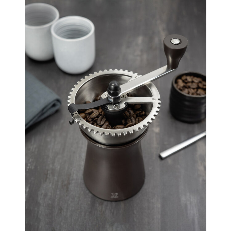 Peugeot Peugeot Kronos koffiemolen 19 cm, Zwart, 43 maalstanden