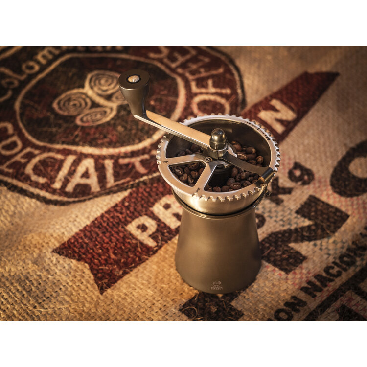 Peugeot Peugeot Kronos koffiemolen 19 cm, Zwart, 43 maalstanden