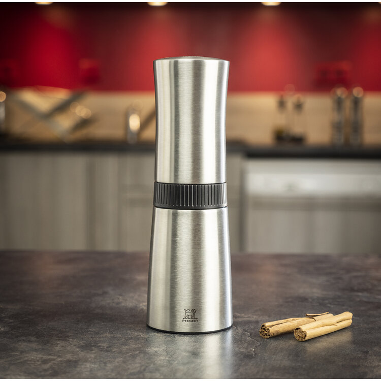 Peugeot Peugeot Lanka kaneelmolen 22 cm, RVS, met shaker