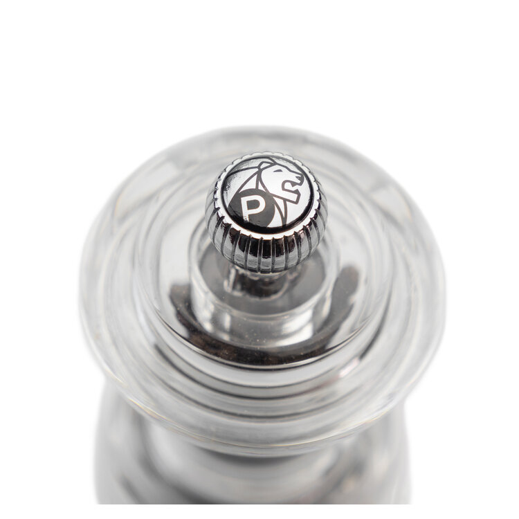 Peugeot Peugeot Bistro zoutmolen 10 cm, transparant, acryl