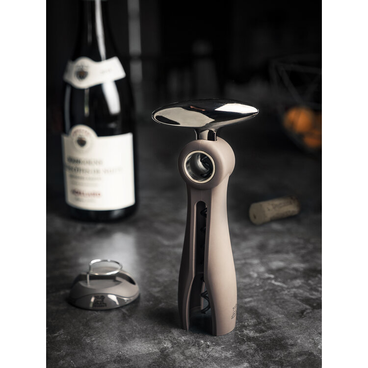Peugeot Peugeot Salma kurkentrekker 19 cm,  wormschroef en dopsnijder, basalt