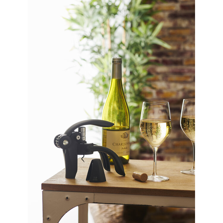 Peugeot Peugeot Baltaz Dark kurkentrekker 14cm, hefboom en dopsnijder, zwart