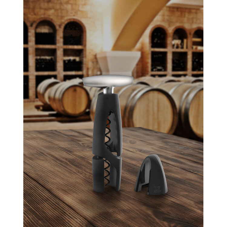 Peugeot Peugeot Altar kurkentrekker 17 cm, wormschroef en dopsnijder, zwart