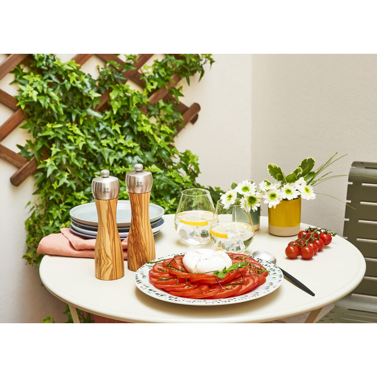 Peugeot Peugeot Fidji zoutmolen 15 cm, olijfhout