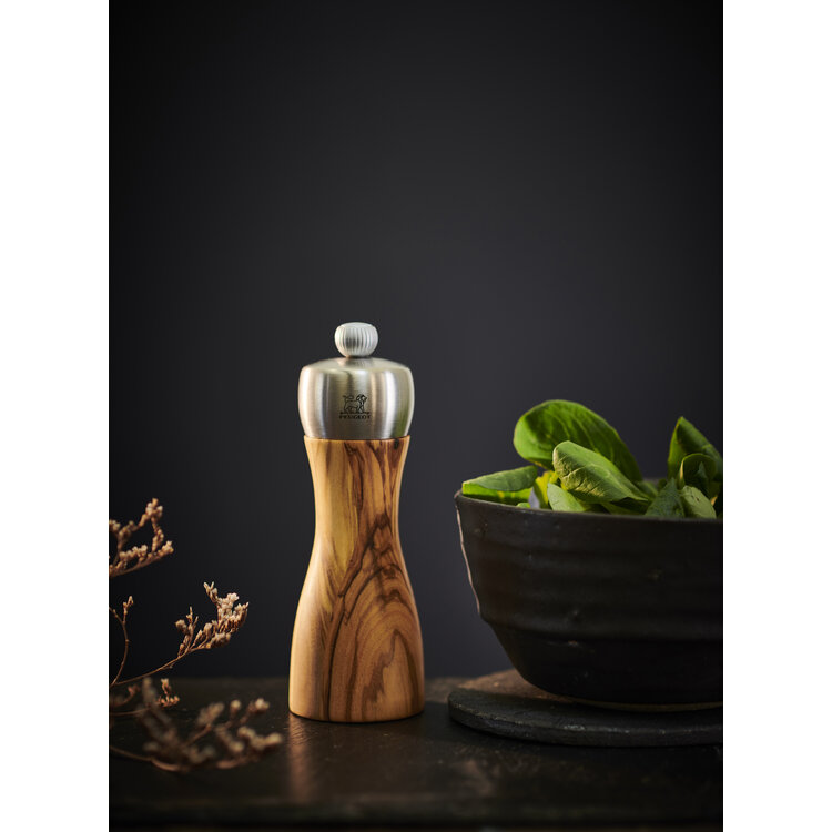 Peugeot Peugeot Fidji zoutmolen 15 cm, olijfhout