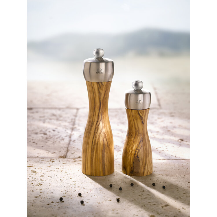 Peugeot Peugeot Fidji zoutmolen 15 cm, olijfhout