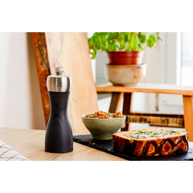 Peugeot Peugeot Fidji zoutmolen 15 cm, grafiet, beukenhout