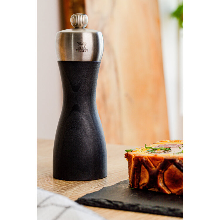 Peugeot Peugeot Fidji zoutmolen 15 cm, grafiet, beukenhout