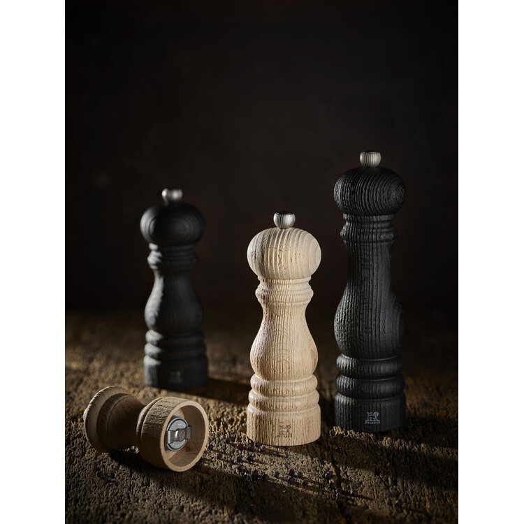 Peugeot Peugeot Paris Nature pepermolen 18 cm, zwart, gerecycled hout