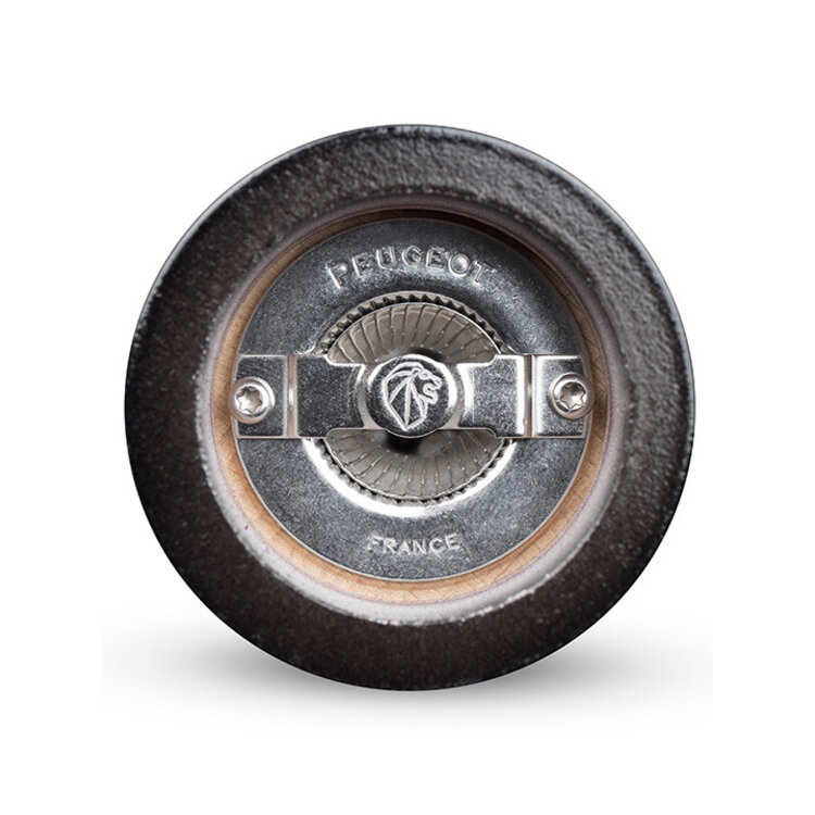 Peugeot Peugeot Fidji zoutmolen 12 cm, mat zwart, beukenhout